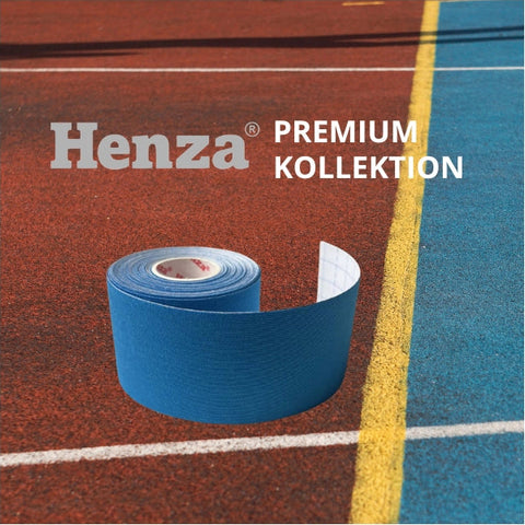 Henza® Premium Kinesiologi Tape - Lyseblå - 5m x 5cm