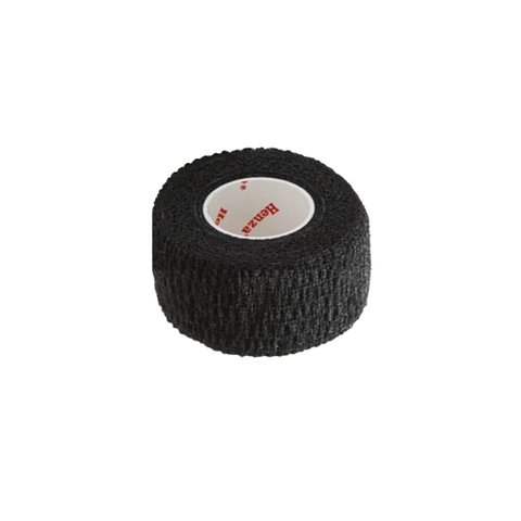 Henza® Elastisk CrossfitTape - Sort - 2,5cm x 6,9m